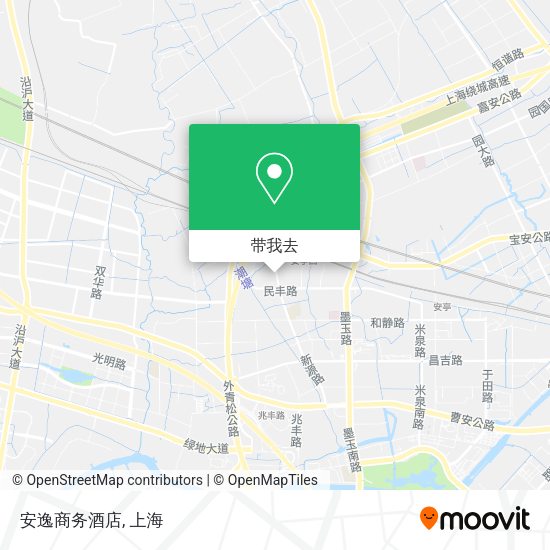 安逸商务酒店地图