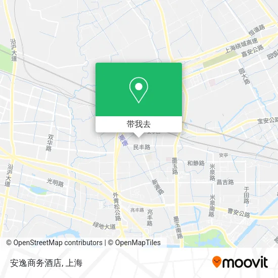 安逸商务酒店地图