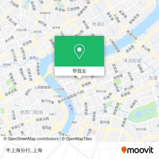 半上海分行地图