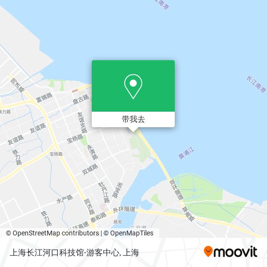 上海长江河口科技馆-游客中心地图