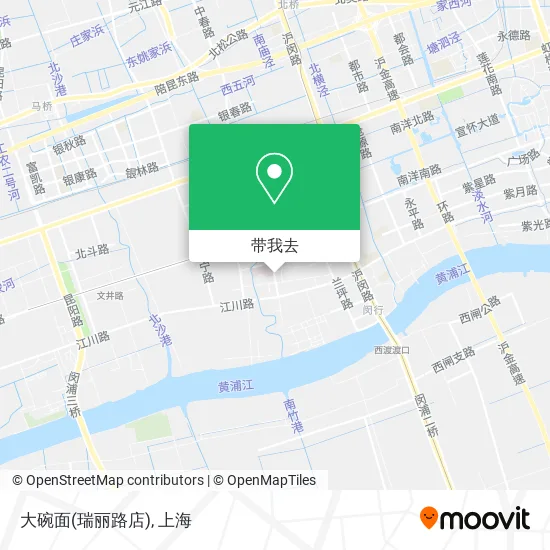 大碗面(瑞丽路店)地图