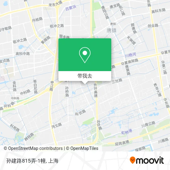 孙建路815弄-1幢地图