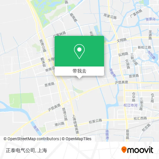 正泰电气公司地图
