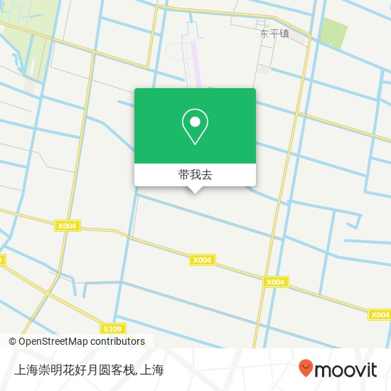 上海崇明花好月圆客栈地图