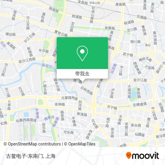 古鳌电子-东南门地图
