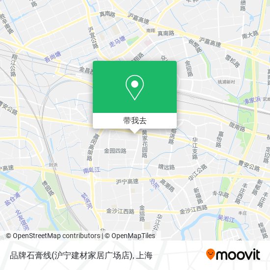 品牌石膏线(沪宁建材家居广场店)地图