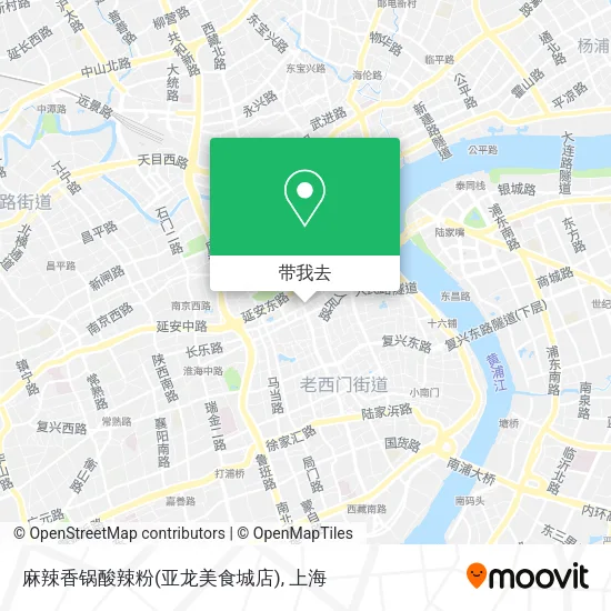 麻辣香锅酸辣粉(亚龙美食城店)地图