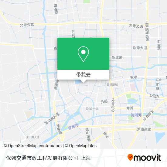 保强交通市政工程发展有限公司地图