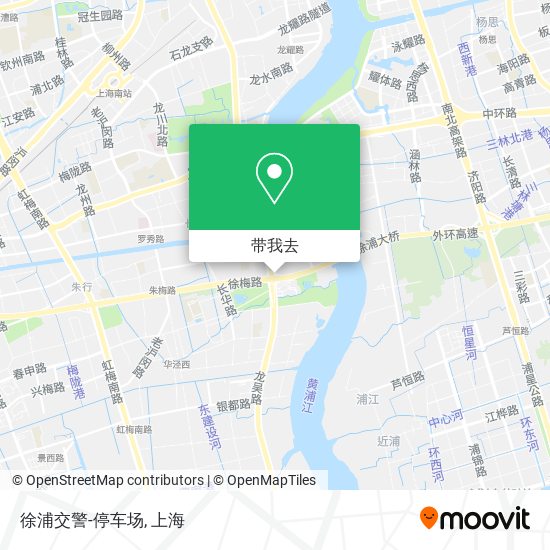 徐浦交警-停车场地图