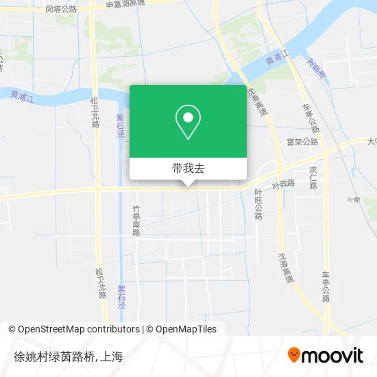 徐姚村绿茵路桥地图