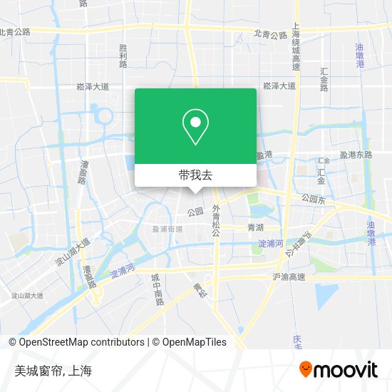 美城窗帘地图