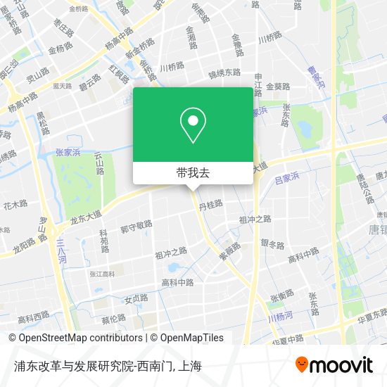 浦东改革与发展研究院-西南门地图