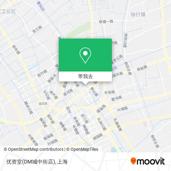 优资堂(DM城中街店)地图