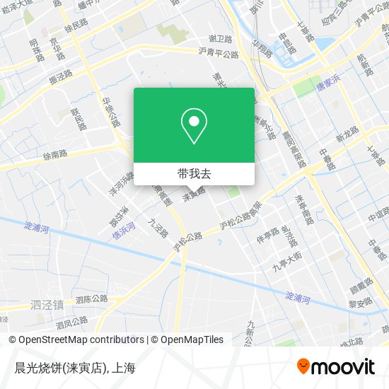 晨光烧饼(涞寅店)地图