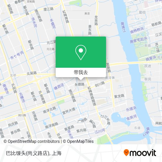 巴比馒头(尚义路店)地图