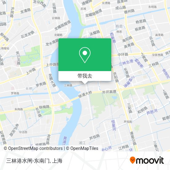 三林港水闸-东南门地图