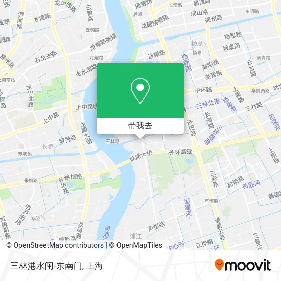三林港水闸-东南门地图