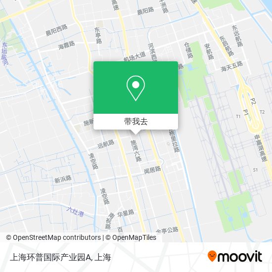 上海环普国际产业园A地图
