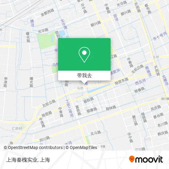 上海秦槐实业地图