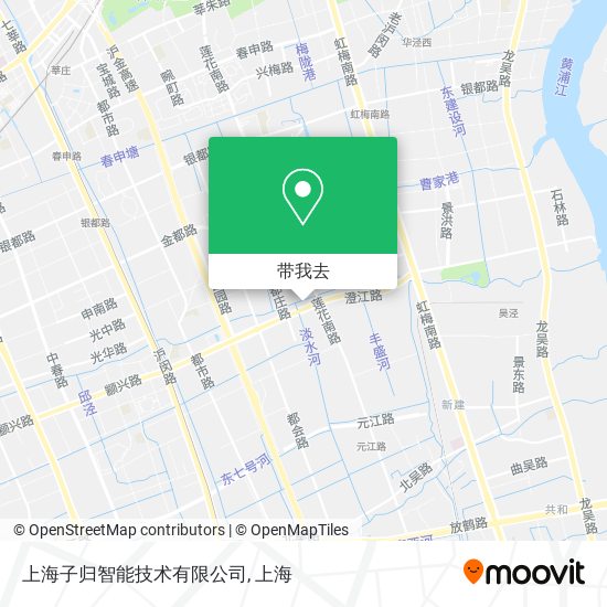 上海子归智能技术有限公司地图