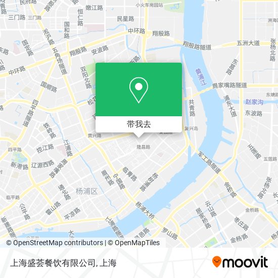 上海盛荟餐饮有限公司地图