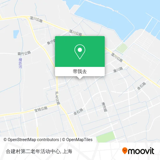 合建村第二老年活动中心地图