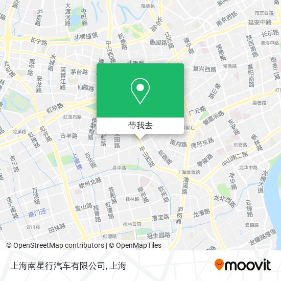 上海南星行汽车有限公司地图