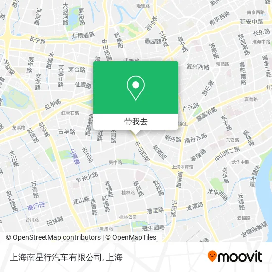 上海南星行汽车有限公司地图
