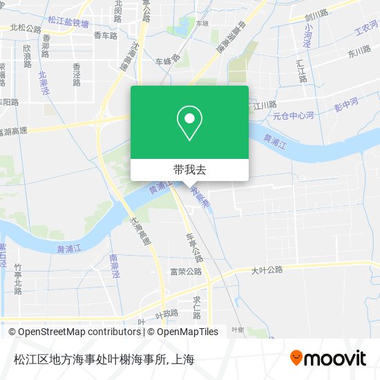 松江区地方海事处叶榭海事所地图