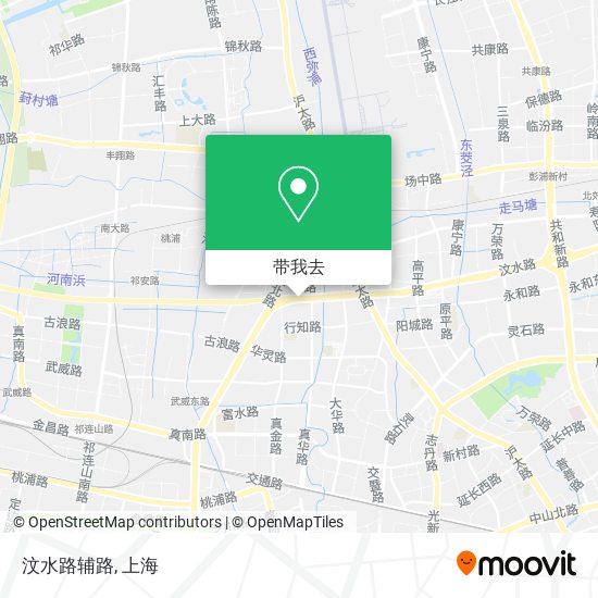 汶水路辅路地图
