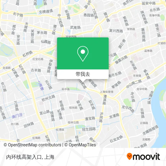 内环线高架入口地图