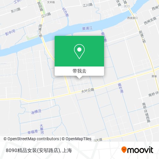 8090精品女装(安邬路店)地图