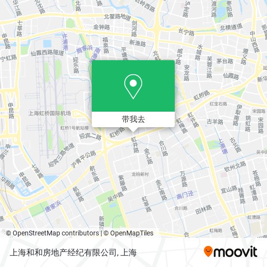 上海和和房地产经纪有限公司地图