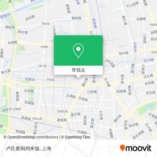 卢氏黄焖鸡米饭地图