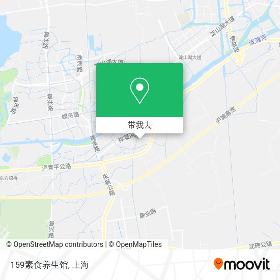 159素食养生馆地图