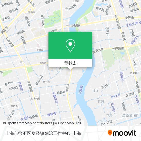 上海市徐汇区华泾镇综治工作中心地图