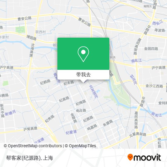 帮客家(纪源路)地图