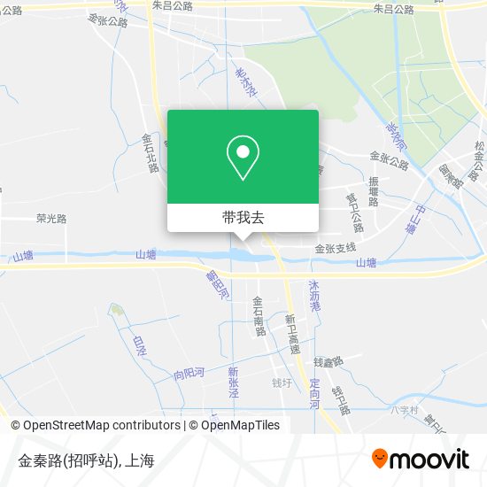 金秦路(招呼站)地图