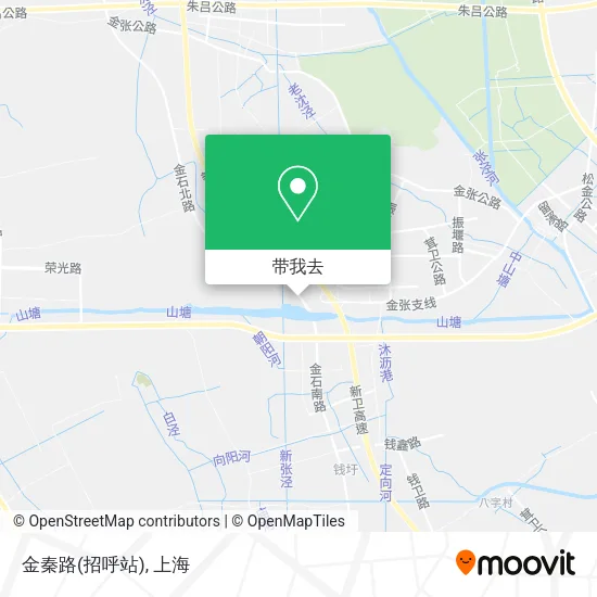 金秦路(招呼站)地图