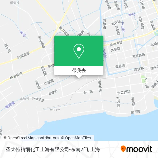 圣莱特精细化工上海有限公司-东南2门地图