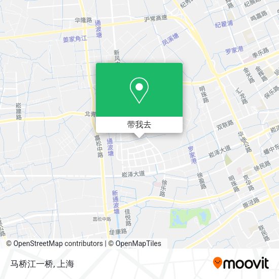 马桥江一桥地图
