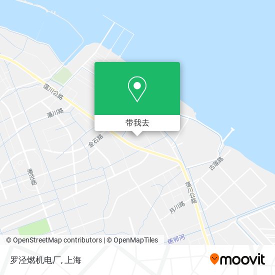 罗泾燃机电厂地图