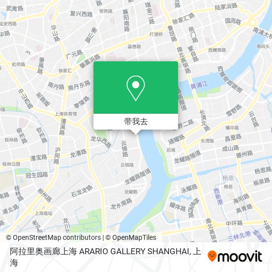 阿拉里奥画廊上海 ARARIO GALLERY SHANGHAI地图