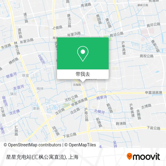 星星充电站(汇枫公寓直流)地图