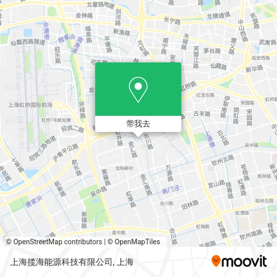 上海揽海能源科技有限公司地图