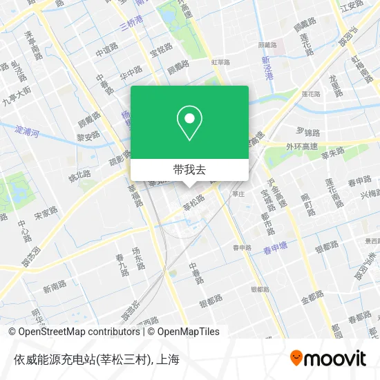 依威能源充电站(莘松三村)地图