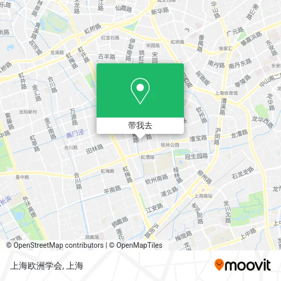 上海欧洲学会地图