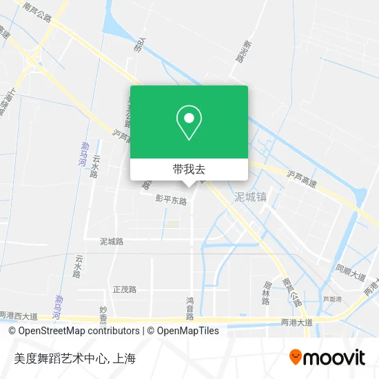 美度舞蹈艺术中心地图