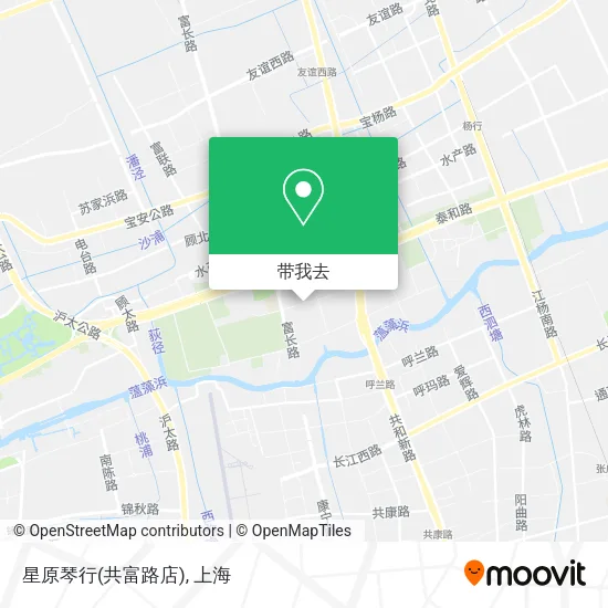 星原琴行(共富路店)地图