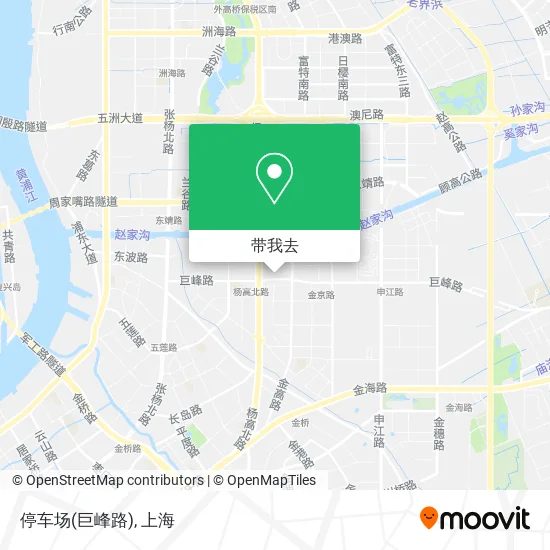 停车场(巨峰路)地图